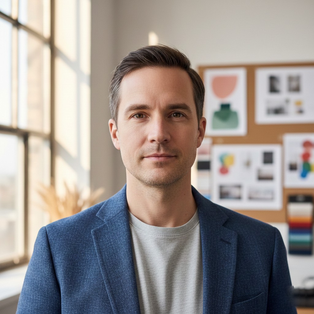 Design consultant team member portrait